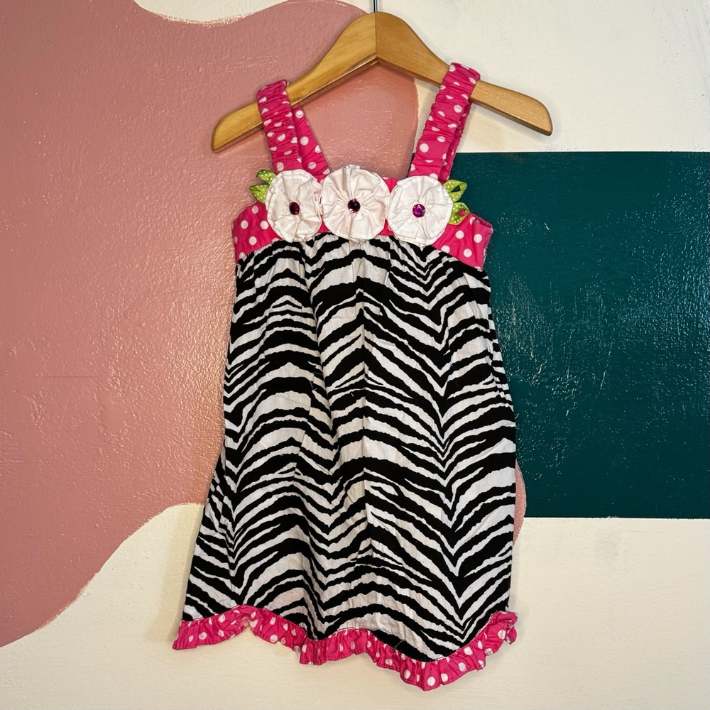 Rare, too zebra dress